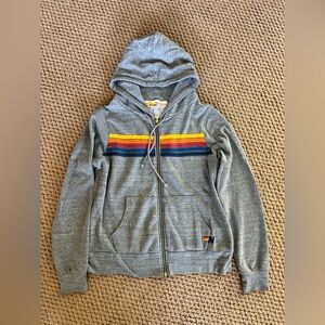 Aviator Nation Gray Hoodie Size M